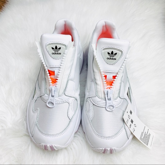 Adidas Originals Falcon Zip White - Picture 3 of 5